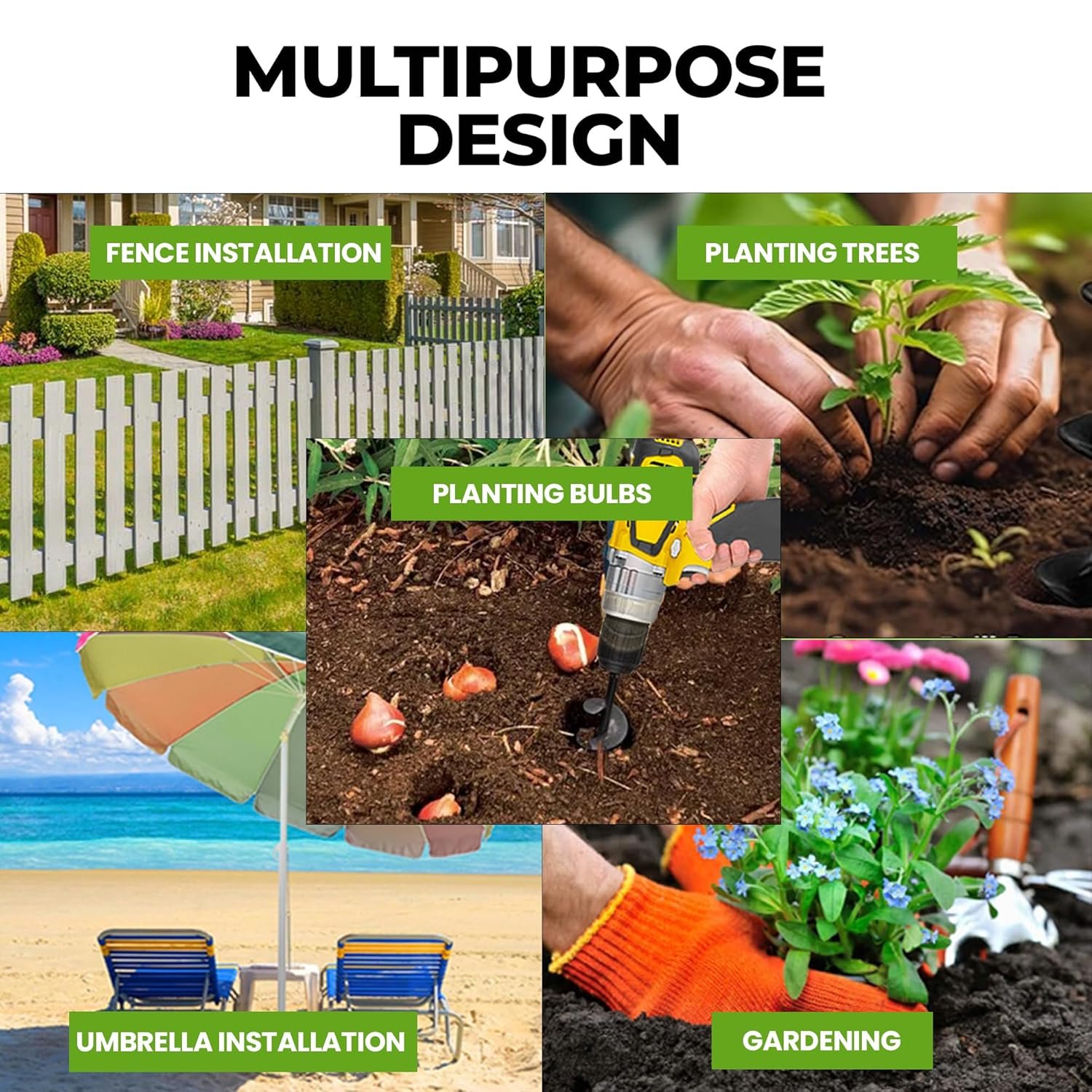 Spiral Auger Drill Bit – 1.6 x 9 Inch for Fast Planting - Image 6